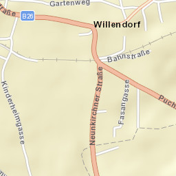 Willendorf am Steinfelde Street Map