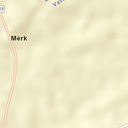 Mérk Street Map