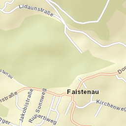 Faistenau Street Map