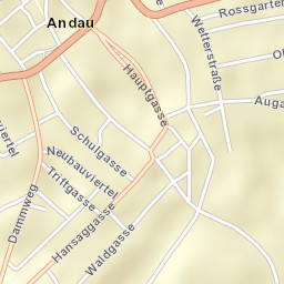 Andau Street Map