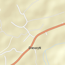 Comuna Deseşti Street Map