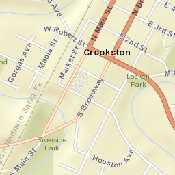 West Robert Court, Crookston, MN 56716 Street Map