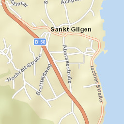 Sankt Gilgen Street Map