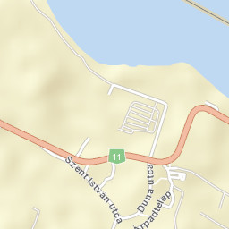 Dömös Street Map