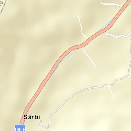 Sârbi Street Map