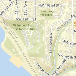 18400-18610 17th Ave NW, Shoreline, WA Street Map