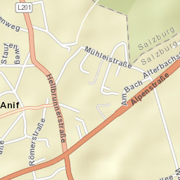Anif Street Map