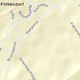 Pöttelsdorf Street Map