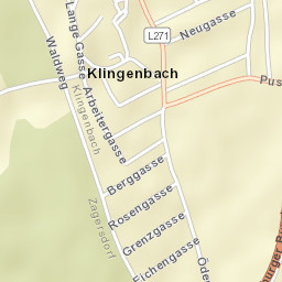 Klingenbach Street Map