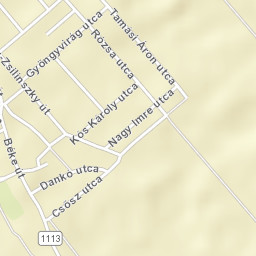 Tahitótfalu Street Map