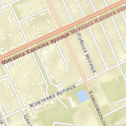 Dokuchayevs’k Street Map