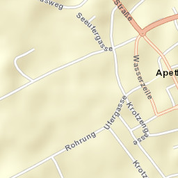 Apetlon Street Map
