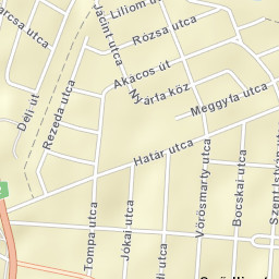 Sződliget Street Map