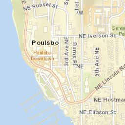 Front at King Olaf Vei (across from Jensen) Street Map