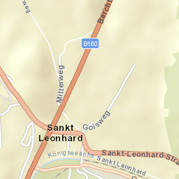 Sankt Leonhard Street Map