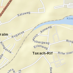 Taxach Street Map