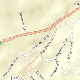 Dunaalmás Street Map