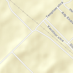 Öttevény Street Map