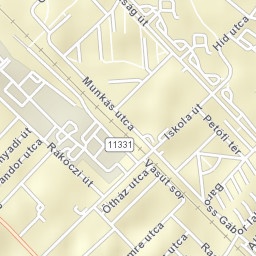 Dorog Street Map