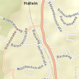 Puch bei Hallein Street Map
