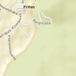 Pitten Street Map