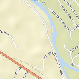 Vişeu De Sus Street Map