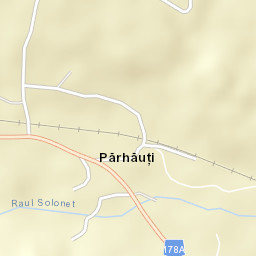 Părhăuți Street Map