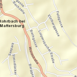 Rohrbach bei Mattersburg Street Map