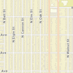 2100-2198 West Queen Avenue, Spokane Street Map