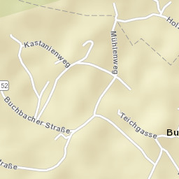 Buchbach Street Map
