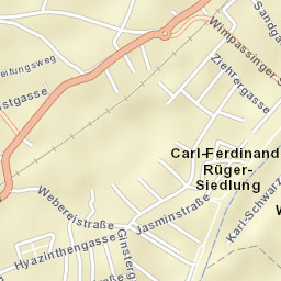 Pottschach Street Map