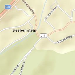 Seebenstein Street Map