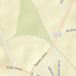 Galgamácsa Street Map