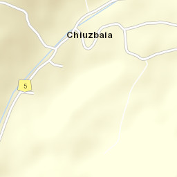 Chiuzbaia Street Map