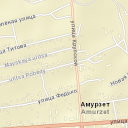 Amurzet Street Map