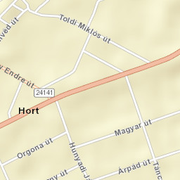 Hort Street Map