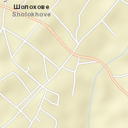 Sholokhove Street Map