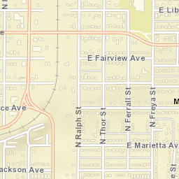 3001 East Jackson Avenue, Spokane, WA Street Map