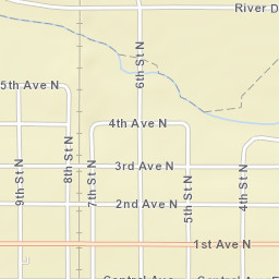 520 2nd Ave N New Rockford ND Street Map