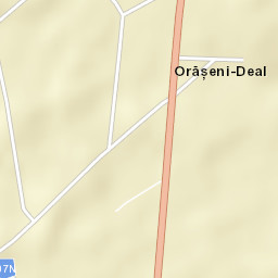 Orășeni-Deal Street Map