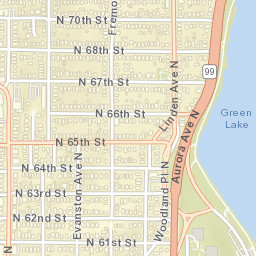 6580-6598 Phinney Ave N, Seattle, WA Street Map