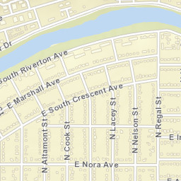 2301-2303 North Stone Street, Spokane Street Map