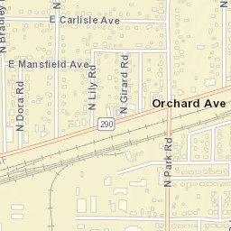 1883-1907 North Park Road, Spokane Valley Street Map
