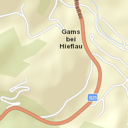 Gams bei Hieflau Street Map
