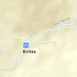 Botiza Street Map