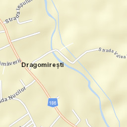 Dragomireşti Street Map