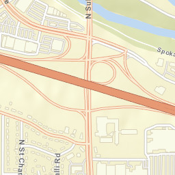 15212 East Indiana Avenue, Spokane Valley Street Map
