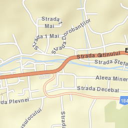 Baia Sprie Street Map