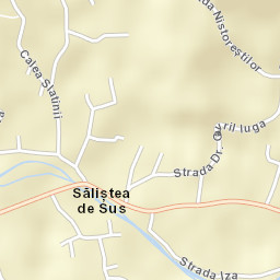 Săliştea de Sus Street Map