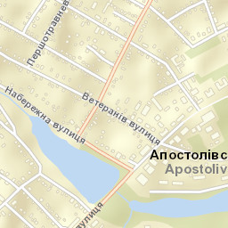 Apostolove Street Map